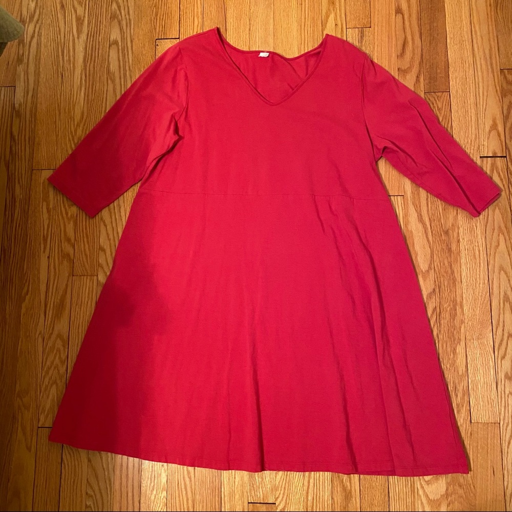 Hot Pink Baby Doll Dress